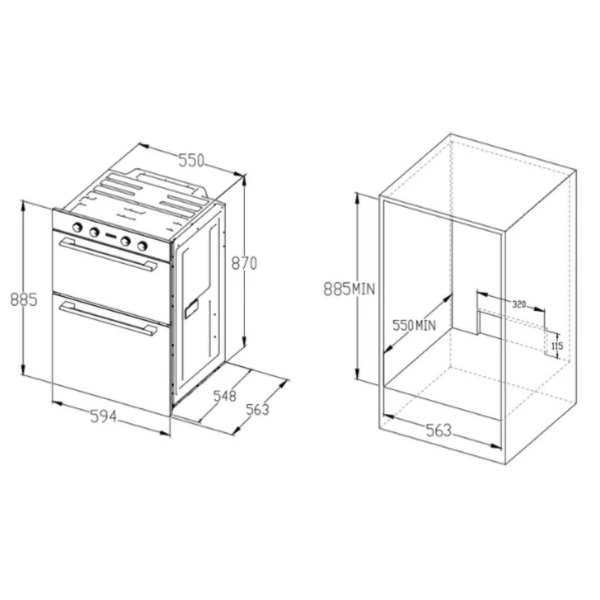 Midea MDOD70M30DO-X How to make installation