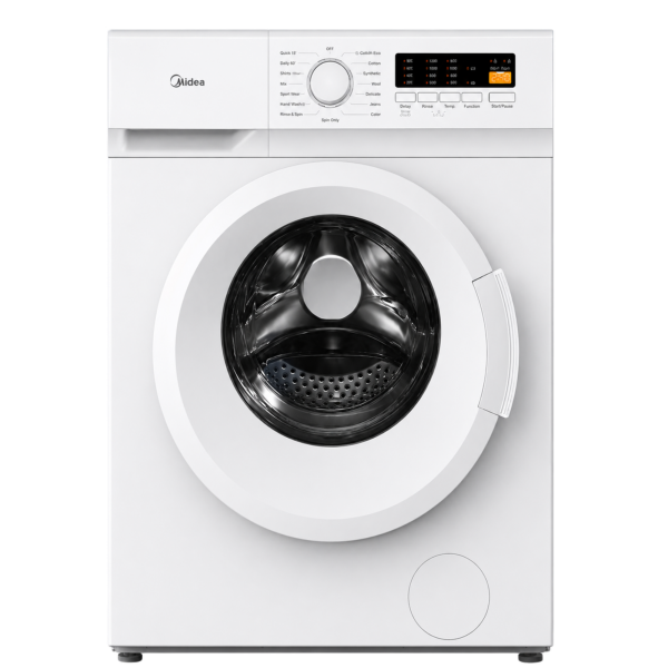 Midea Washing Machine 7kg 1200rpm White MF110W70BW-CYA