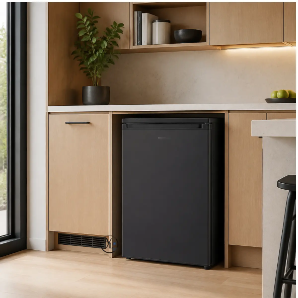 Princess 122L Single Door Fridge Black SDBL122PAR