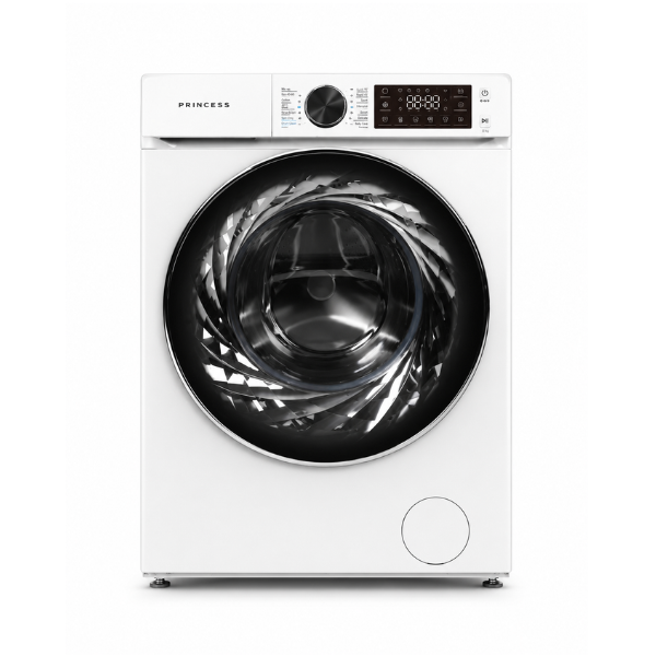 Princess Washing Machine 12kg 1400rpm Steam White WMBA12-PAR