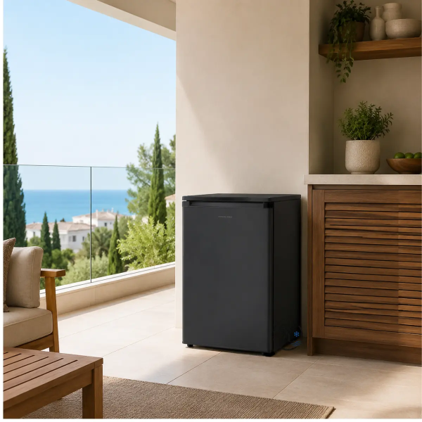 Single Door Fridge Black Princess 122L SDBL122PAR