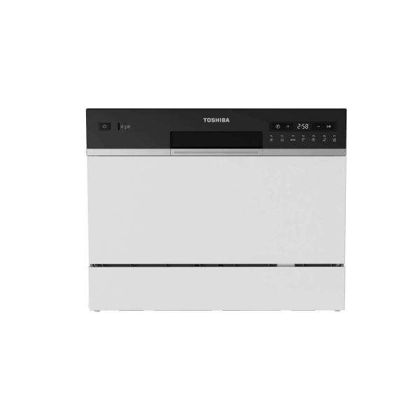 Toshiba DW-06T2(W) compact tabletop dishwasher white
