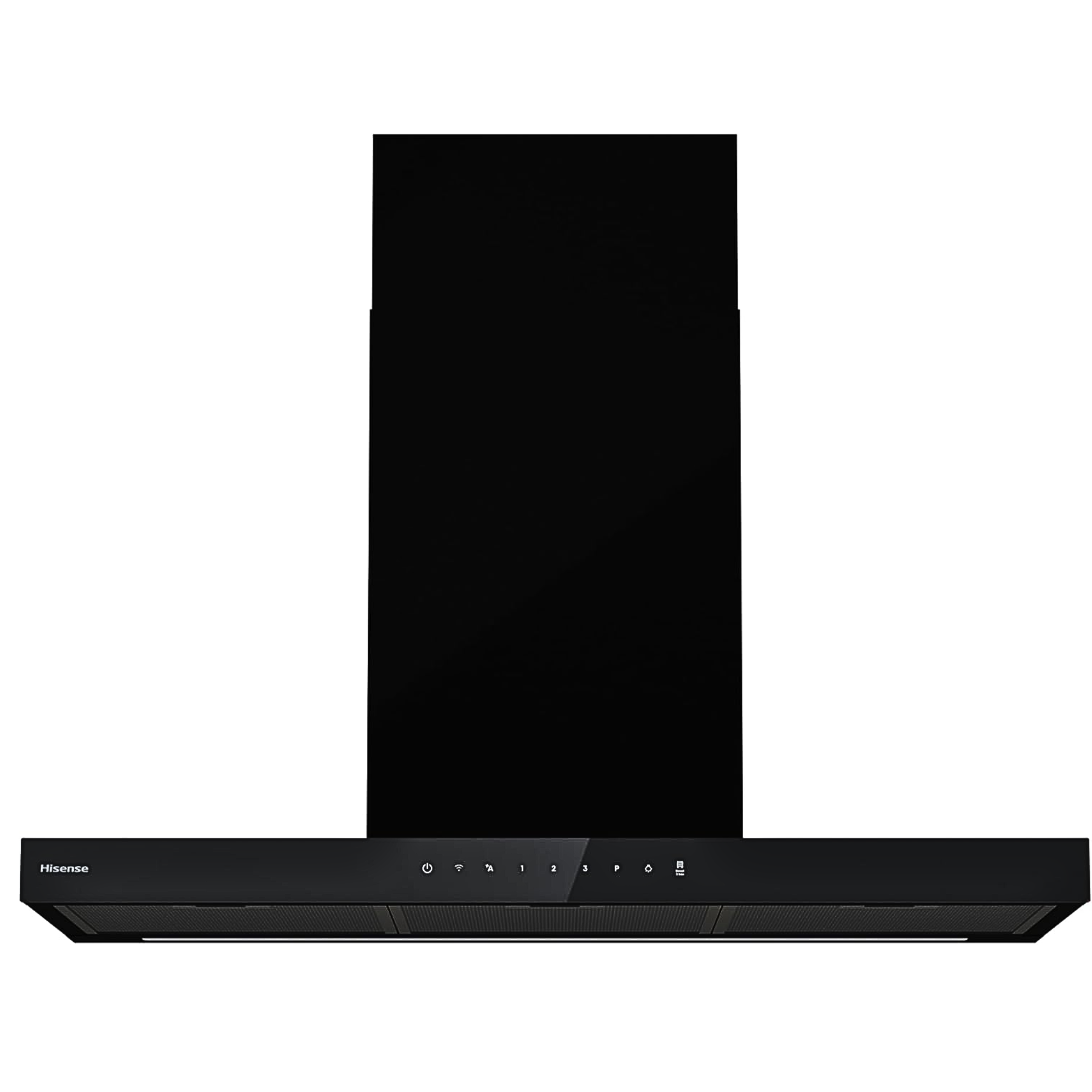 Hisense CH9T6226B Black Cooker Hood Front View