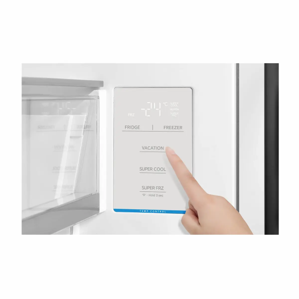 Midea Space Master 442L Fridge Freezer Easy Adjustment