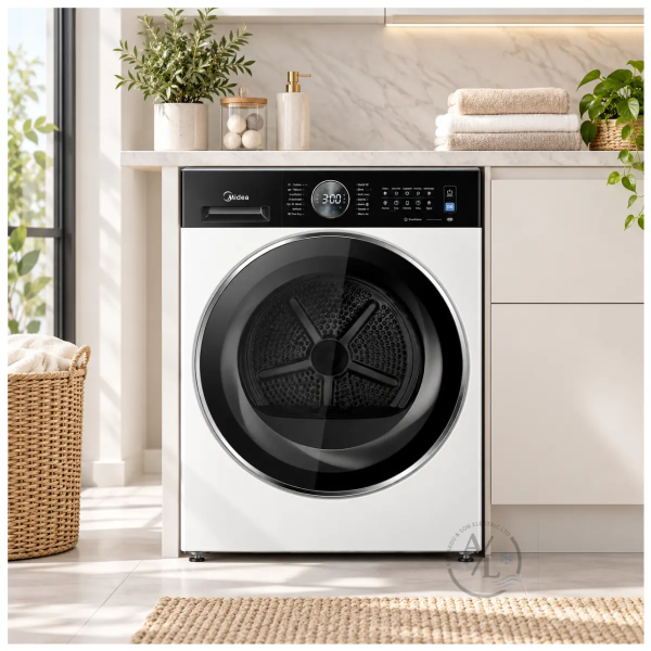 Midea MD210H100DB_W-CY white tumble dryer 10kg